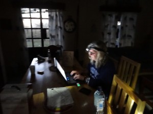 Debbie at Work