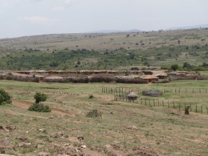 Maasai village