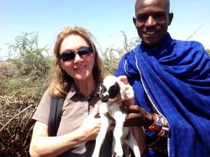 bev/james w newborn goat