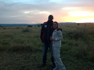 peter and bev, serengeti