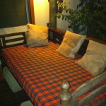 bed on our veranda, Maasai mara